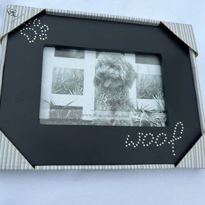 Picture Frame with Rhinestones for Dogs 4x6